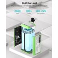 thumbnail image 3 of 14.4v 2600mah Li-ion Rechargeable Replacement Battery Compatible With Ecovacs Deebot N79s,n79,dn622,eufy Robovac 11,11s), 3 of 5