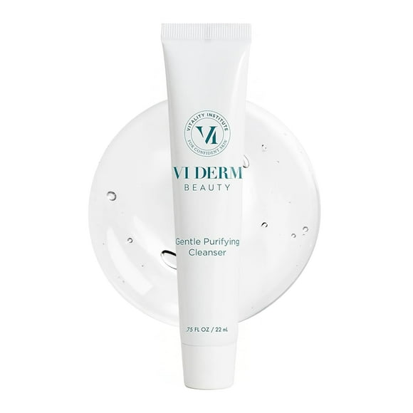 Limpiador facial VI Derm Hidratante, Suave y Purificante, 22 ml