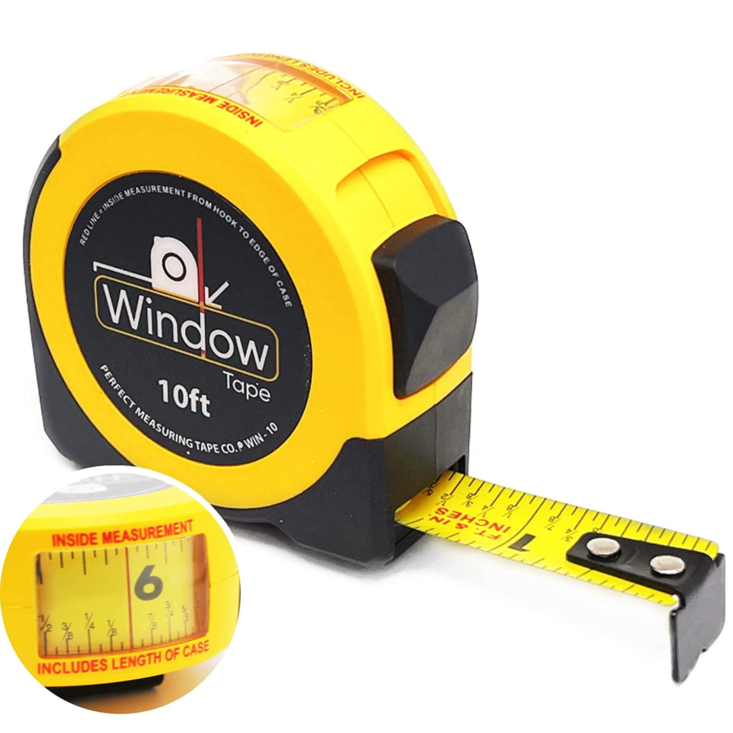 Top view of yellow soft measuring tape. Minimalist flat lay image of tape  measure with metric