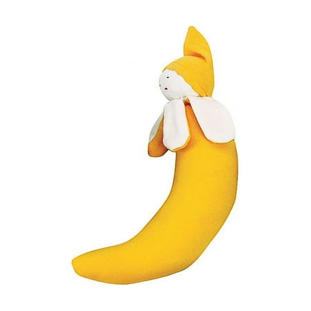 Organic Fruit and Veggie Toys - Banana - 7"