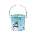 thumbnail image 3 of Cookie Tin With Lids, Christmas Theme Cookie Packing Box, Empty Candy Container Cookie Jar For Wedding, Holidays, 3 of 5
