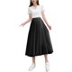 thumbnail image 2 of SAYOO Faldas de tul midi para mujer, faldas tutú informales de malla elástica de cintura alta SAYOO Sexy, 2 of 10