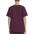 thumbnail image 4 of Scrubstar Unisex Solid V-Neck Scrub Top WM01T895, 4 of 8