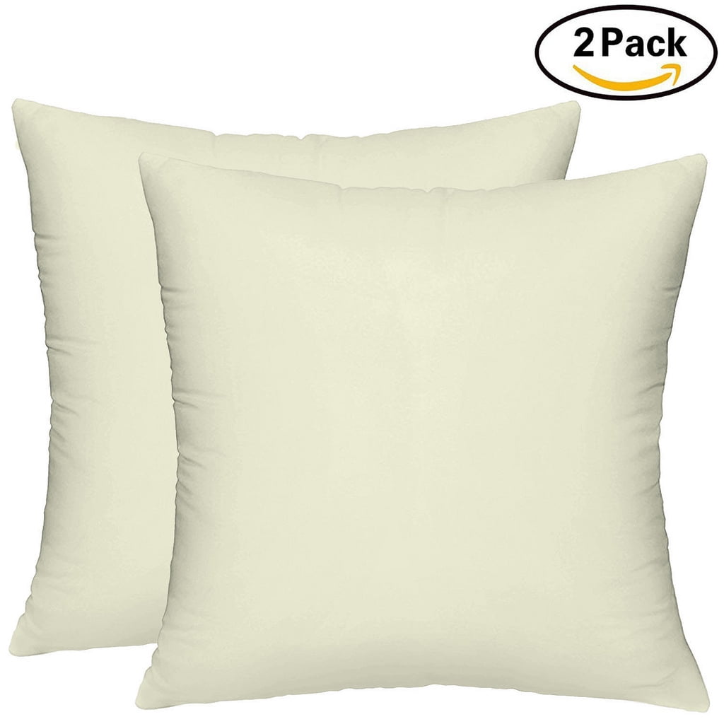 The Great American Store Brushed Microfiber Solid Beige, Euro Square