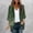 Army Green(New), variant on 3/4-Sleeve Cardigan Jacket for Women Cardigan Fashion Retro Print Lightweight Breathable Beach Cover-Up Casual Loose Comfortable Top
