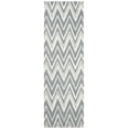 thumbnail image 2 of SAFAVIEH Cambridge Sam Geometric Wool Runner Rug, Dark Gray/Ivory, 2'6" x 10', 2 of 8
