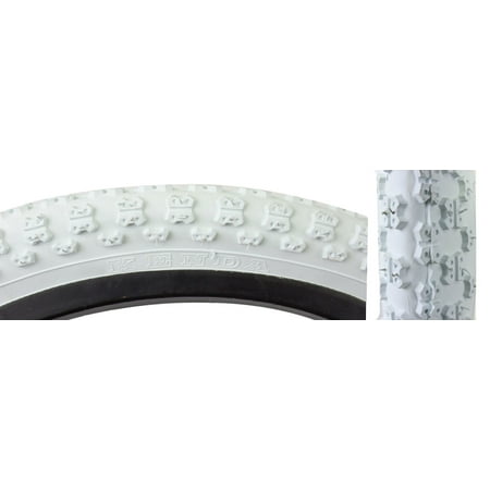 White Bike Tires - Sunlite MX3 Tire 12-1/2x2-1/4 White Bike