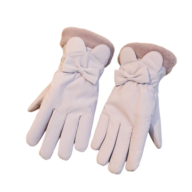 Purple Womens Touchscreen Ski Gloves For Winter Outdoor Sports Thermal Lining Cold Proof Water Resistant And Smartphone Compatible