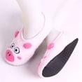 thumbnail image 4 of Adult Warm Microfiber Travel Cute Animal Furry Non-Slip Lined Slippers, Home Cozy Slip On, 4 of 7