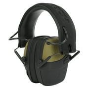 Swiss Tech Electronic Hearing Protection Earmuffs with Bluetooth, Rechargeable, NRR 25dB, Tonen