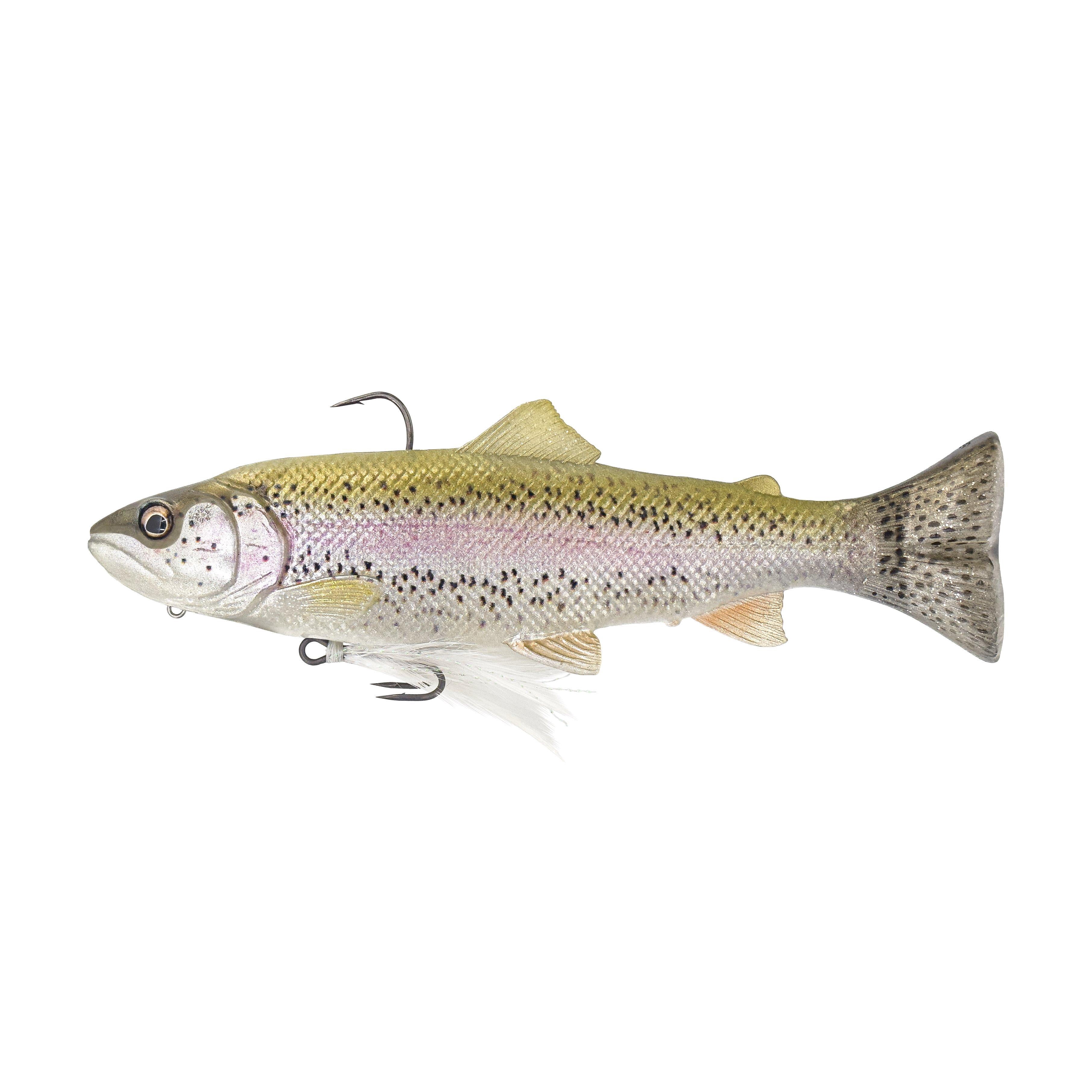 Savage Gear 3D Line Thru Pulse Tail Trout Pro, 8 in, Light Trout