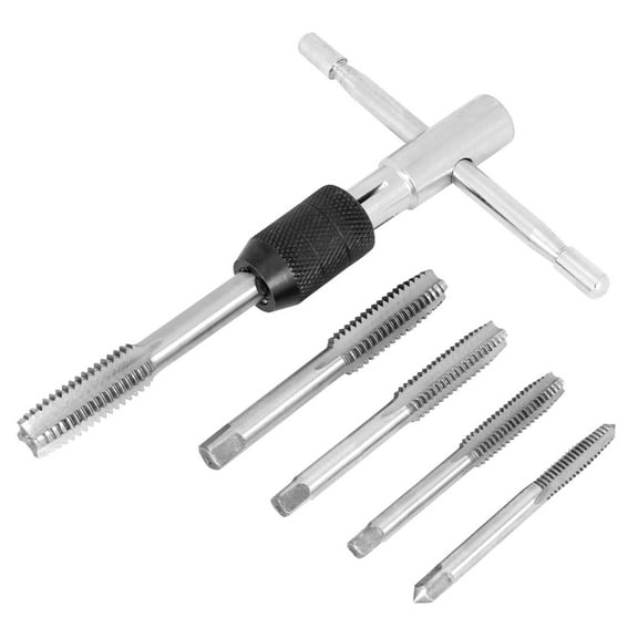 Performance Tool 6 Piece MET Tap Wrench Kit, Automotive Specialty Tools