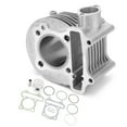 thumbnail image 2 of Cylinder Kit, Aluminum Alloy Piston Ring Reliable Easy Installation  For Scooter, 2 of 8