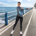 thumbnail image 6 of FORMRS Womens Long Sleeve Shirts UPF 50+ Sun Protection Quick Dry Fishing Hiking Tops, Size S-2XL, Floral Occean, 6 of 8
