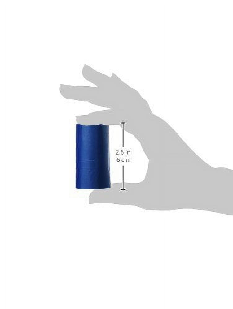 J.L. Childress Tie N' Toss Wast Bags - 60 Disposable Refill Trash Bags for Baby Diapers, Dog Poop, Lightly Scented - Blue