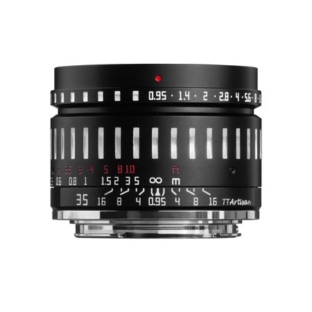 TTArtisan 35mm F0.95 APS-C Manual Fixed Camera Lens for Fuji X Mount Mirrorless Cameras XS10 X-A5 X-A7 X-M1 X-M2 X-E4 X-T1 X-T10 X-T2 X-T20 X-T3 X-T4 X-T100 X-T200 X-T30 X-Pro1 X-Pro2 X-Pro3 X-E1
