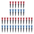 thumbnail image 2 of Langgg Lot de 12 pour T-Shirts de Golf Ballon en Plastique Support Stable Réutilisable Extérieur Intérieur Golf Sports Entraînement Pratique pour Golfeurs 6 Pcs Rouge+6 Pcs Bleu 76mm 3Ensemble, 2 of 6