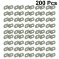 thumbnail image 1 of SASABAXI 200Pcs Photo Frame Hardware Clips Metal 3x1.3in Silver for Homeowners, 1 of 6
