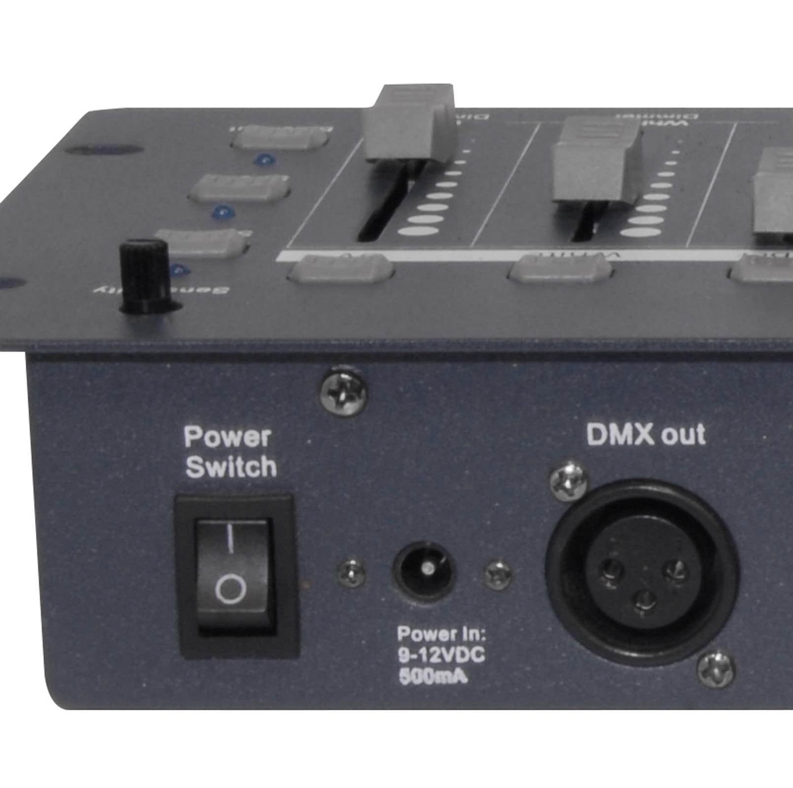 Chauvet OBEY 6 6-Channel DMX Universal DJ Lighting Controller | Up To 6 Fixtures