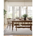 thumbnail image 5 of Jamfeel 4x6 Area Rugs for Living Room Modern Abstract Print Carpet Soft Low Pile Washable Rugs Bedroom, Home Decor, Camel, 5 of 7