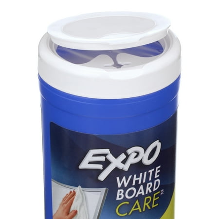 Expo Dry Erase Board Cleaning Wet Wipes, 50 Count, Dry Erase Board Surface Cleaners