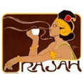 thumbnail image 2 of Meunier, Henri 14x12 Black Ornate Wood Framed with Double Matting Museum Art Print Titled - Rajah, 2 of 4