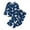 Blue, variant on Nwiuh Two-Piece Pajama Set for Boys & Girls, Soft Viscose from Bamboo Toddler Pajamas for Kids, Family Matching PJs Purple 9-10 Years
