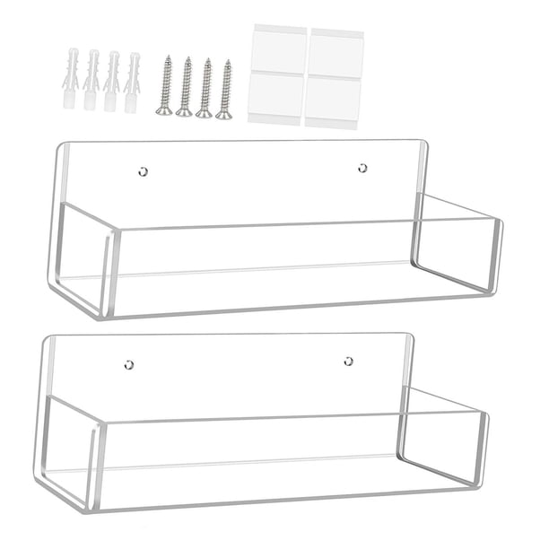 2 soportes organizadores para especias y condimentos, montados en la pared, ahorran espacio. 23 cm x 7 cm x 74 cm