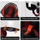 thumbnail image 5 of Casco de motocicleta YEMA de medio casco para bicicleta eléctrica/motocicleta con doble lente y parasol, casco de seguridad para calidez invernal y protección auditiva, 5 of 5