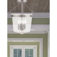 thumbnail image 2 of Livex Winchester Ceiling Mount in Brushed Nickel, 2 of 2