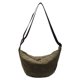 thumbnail image 3 of Bolso Hombro Hobo Acolchado Bandolera Algodón Crescent para Mujer (Beige), 3 of 8
