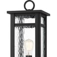 thumbnail image 4 of Moira 1-Light Earth Black Outdoor Post Lantern, 4 of 5