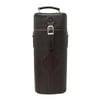 Piel Leather Double Deluxe Wine Carrier Assorted Colors