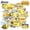 1A-35pcs, variant on 35pcs Cute Bee Stickers Nature Honey Stickers Bumblebee Stickers for Laptops Luggage Suitcases