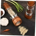 thumbnail image 3 of WEAVILUX 1Pc Brown Kitchen Gadget Manual Pepper Mill with Wear Resistant Ceramic Core, 3 of 8