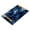 Abstract Blue, variant on Iauyy Modern Square Bathroom Tray with Handles - Acrylic & Aluminum Alloy Vanity Countertop Organizer ,Flash Overlay Layer