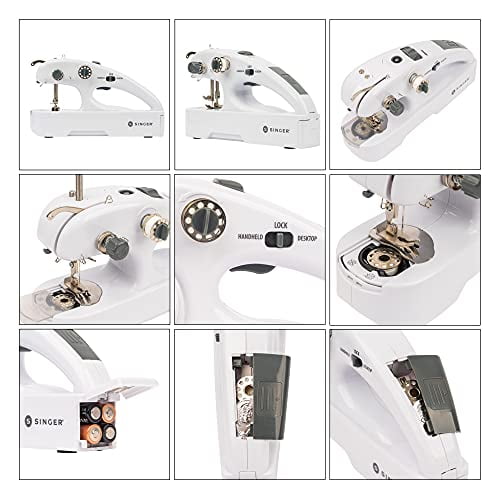 SINGER Stitch Quick + Portable Cordless Mending Machine Bundles (Stitch Quick + & Sewing Kit)