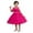 Hot Pink, variant on Zwiiyzr 1-5T Girls Tulle Dress Embroidery Rhinestone Bowknot Birthday Party Gown Long Dresses Pink