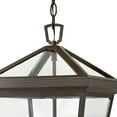thumbnail image 2 of 3 Light Large Outdoor Hanging Lantern in Traditional Style 12 inches Wide By 19.5 inches High-Oil Rubbed Bronze Finish-Led Lamping Type Bailey Street, 2 of 3