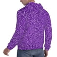 thumbnail image 6 of Salouo Glitter Purple Pattern Men's Fall Hoodie Sweatshirt,Sport Hoodie with Pockets for Men Pullover Casual Hooded Sweatshirt-3X-Large, 6 of 7