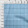 thumbnail image 2 of oneOone Viscose Chiffon Medium Blue Fabric Check Houndstooth Sewing Craft Projects Fabric Prints By Yard 42 Inch Wide, 2 of 4
