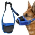 thumbnail image 7 of Soft Dog Muzzle Medium Large Sized Anti Biting Barking Nylon Mesh Reflective Adjustable, 7 of 7