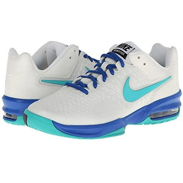 Nike Air Max Cage Women's Tennis Shoe white/blue/green 12 M ... خط سفر Nike Air Max Cage Women's Tennis Shoe white/blue/green 12 M ... خط سفر