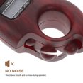 thumbnail image 3 of Digital Tally Counter for Meditation Prayer and Stress Reduction Made of Synthetic Material Brown 1 Count, 3 of 9