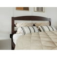 thumbnail image 5 of AFI Warren Platform Bed with 2 Storage Drawers Walnut Queen, 5 of 5