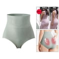 thumbnail image 2 of ropa interior adelgazante Ropa Interior Sin Costuras De Las Bragas, Pantalón Respirable De La Elevación De La Cadera Del Breve De La Cintura Alta De Las Mujeres Verde XL Verde XL Magideal ropa interior adelgazante, 2 of 7
