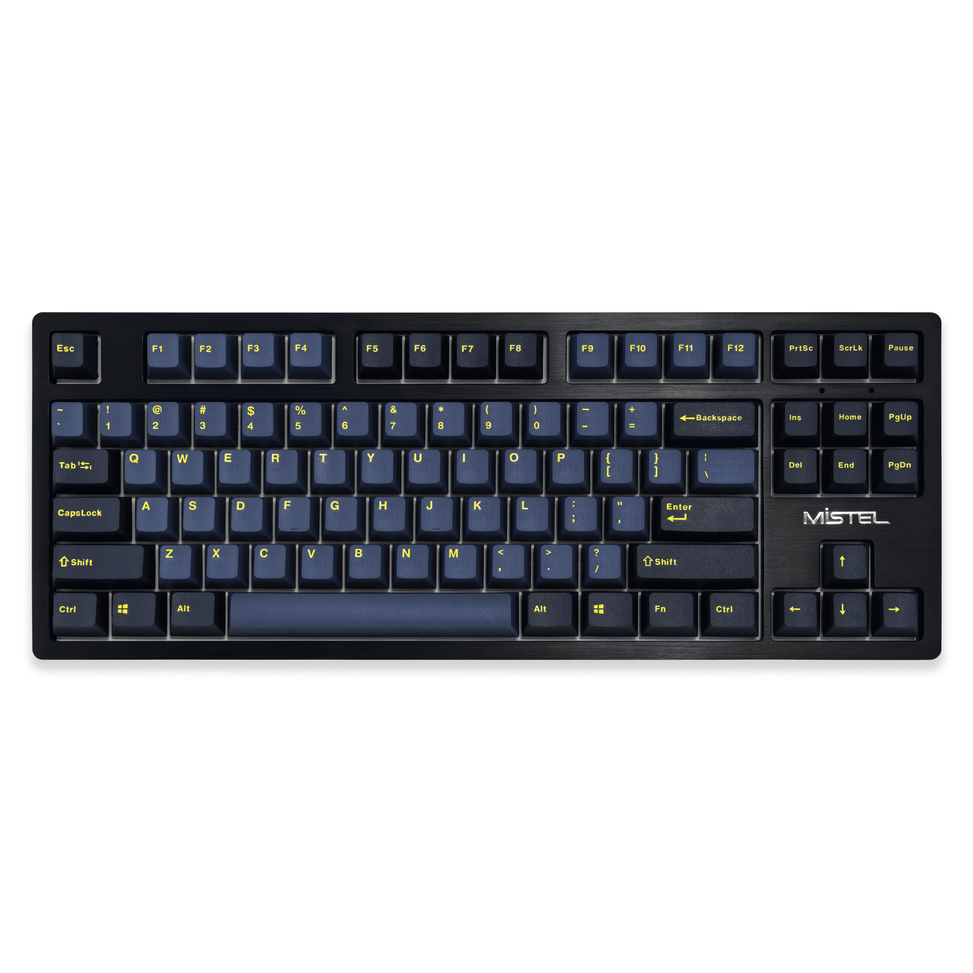 Mistel Doubleshot Pbt Keycaps For Mechanical Keyboard With Cherry Mx Switches And Clones Oem Profile 108 Keys Plus Extra 11 Keys Set Orange Letter Keycaps With 6 25u Space Bar White Color Walmart Com