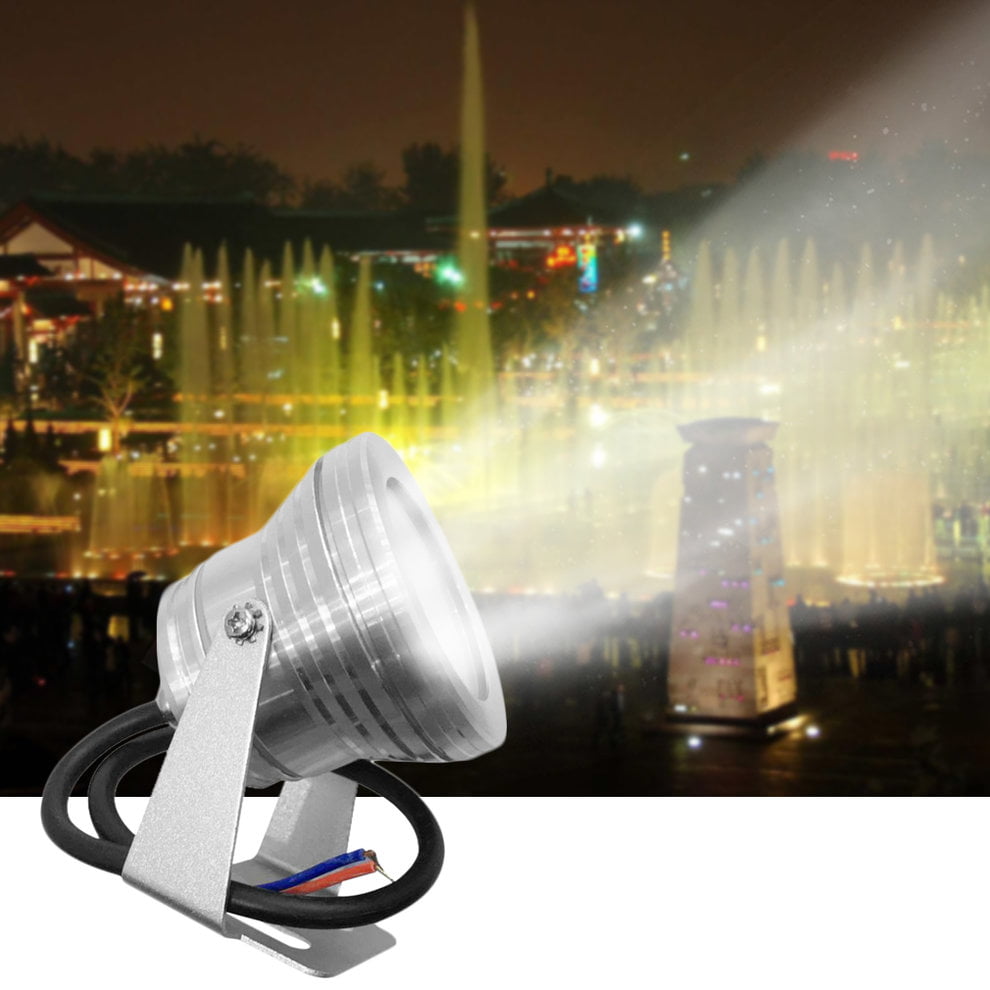 10W Underwater LED Flood Wash Dool Waterproof Light Spot Lamp 12V Outdoor O#4 