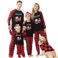 thumbnail image 3 of Pyjamas Assortis (Rouge) - Pyjamas de Noël Père Noël & Cerf Confortables Assortis pour la Famille, Ajoutant une Touche Festive à la Garde-Robe d'Hiver de Votre Famille, 3 of 6