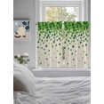thumbnail image 3 of St. Patrick's Day Living Room Curtains 2 Panel, Spring Lucky Shamrocks Leaves Retro Country Cafe Window Treatment, Farmhouse Bedroom Bathroom Kitchen Curtains Drapes 104"x54", 3 of 6